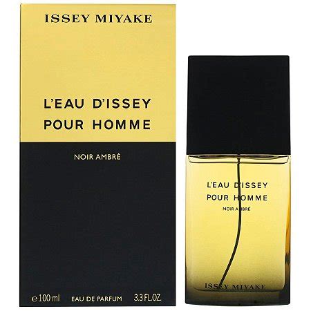 l eau d issey pour homme noir ambré edp